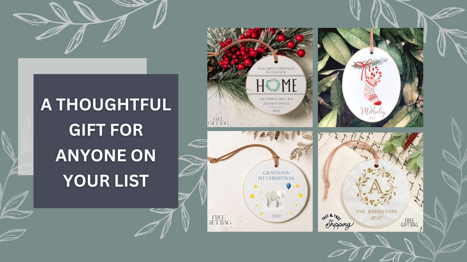 A Thoughtful Gift For Anyone: Ornaments