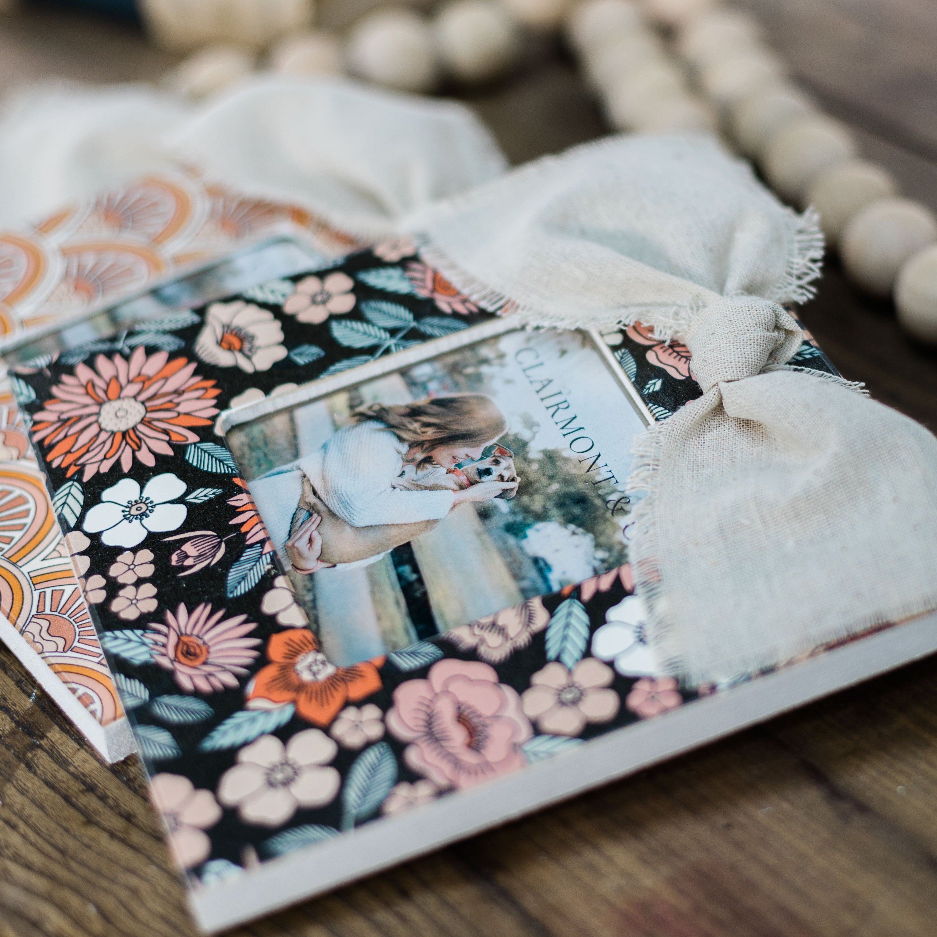 Front View. 4x4 Photo Frame | Birds And Honey Picture Frames The WAREHOUSE Studio
