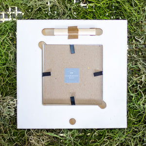 Back View. 4x4 Photo Frame | Love Picture Frames The WAREHOUSE Studio