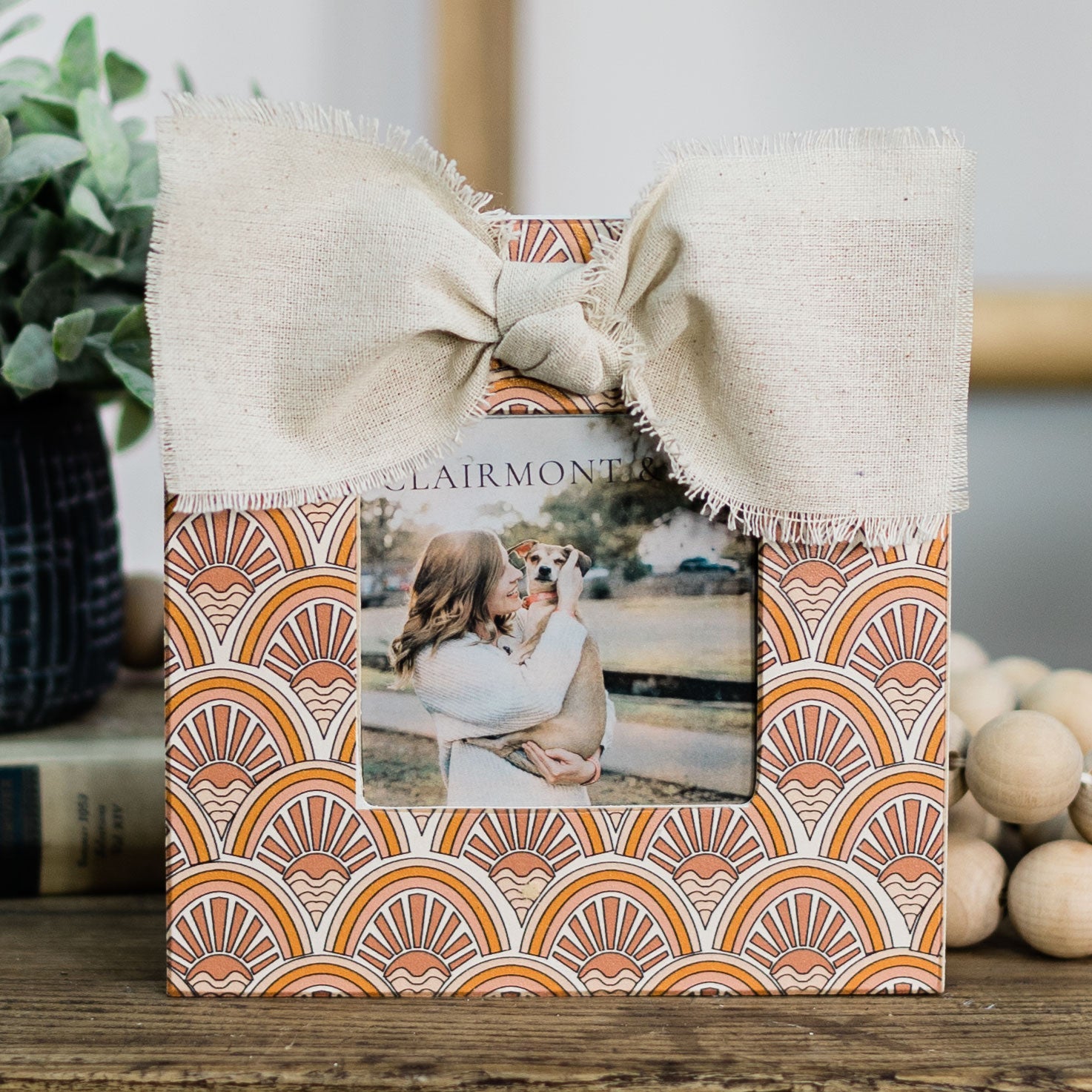 Front View. 4x4 Photo Frame | Sunshine Day Picture Frames The WAREHOUSE Studio