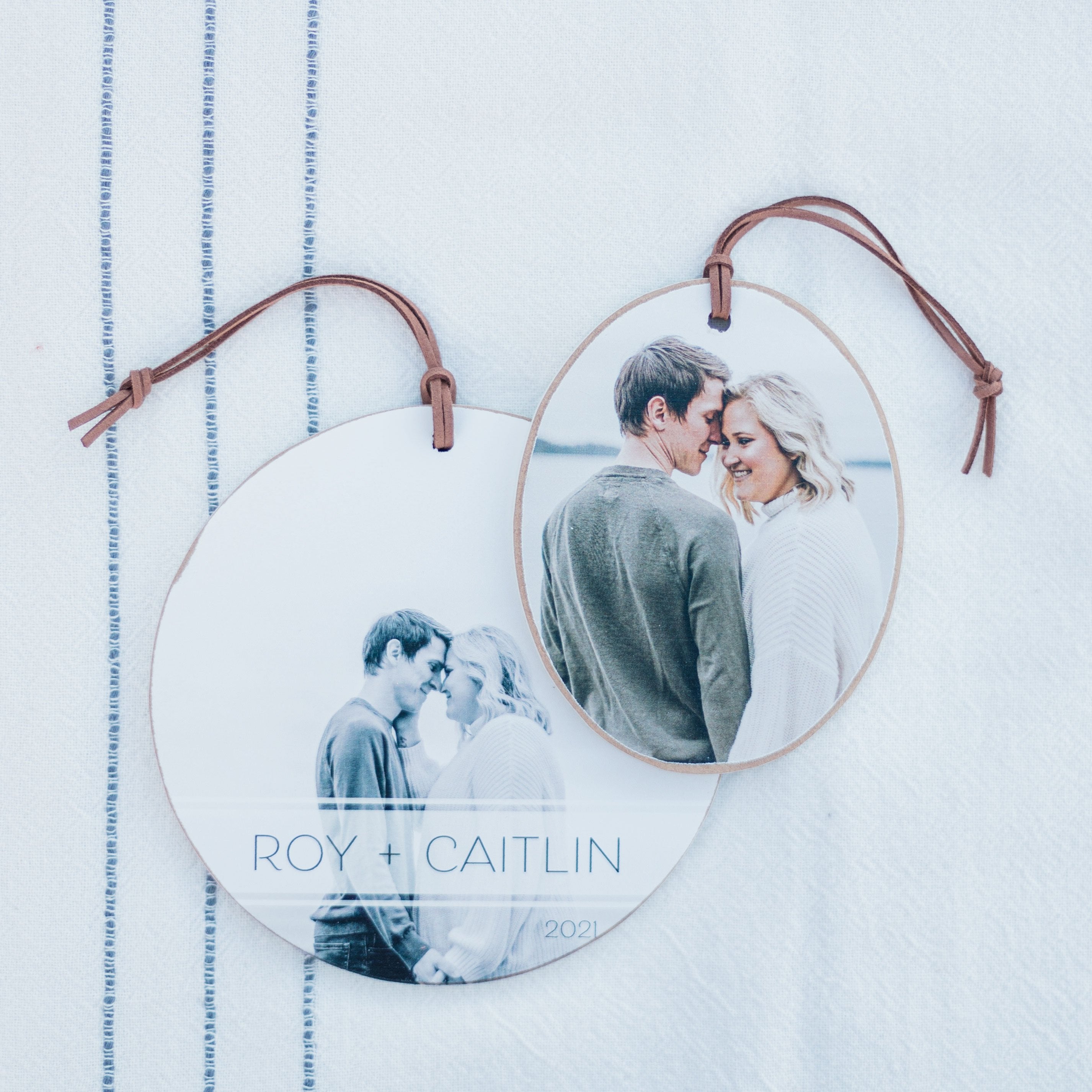 Front View. Personalized Ornament | Custom Photo Ornament Custom Ornament The WAREHOUSE Studio