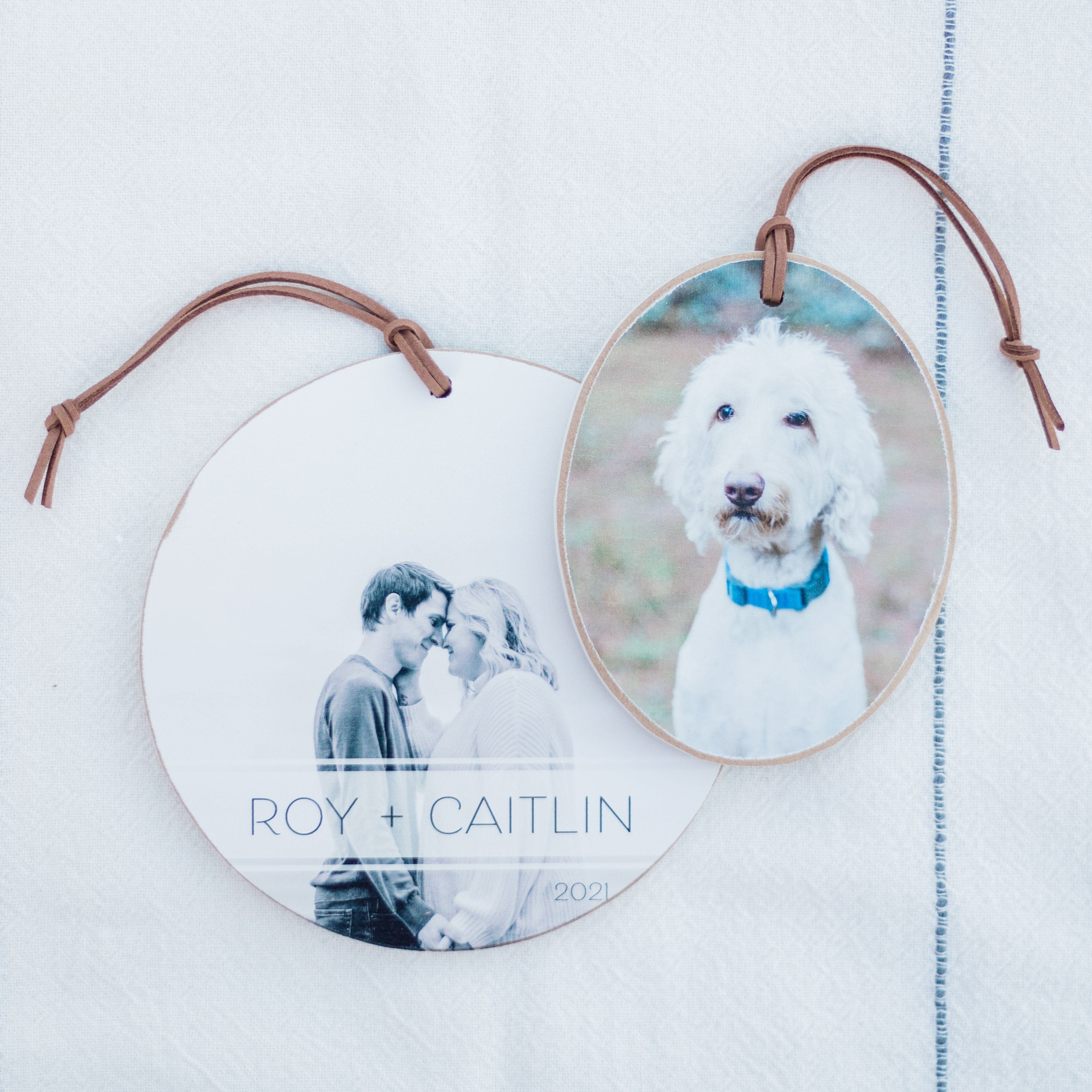 Front View. Personalized Ornament | Custom Photo Ornament Custom Ornament The WAREHOUSE Studio