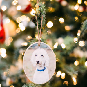 Front View. Personalized Ornament | Custom Photo Ornament Custom Ornament The WAREHOUSE Studio