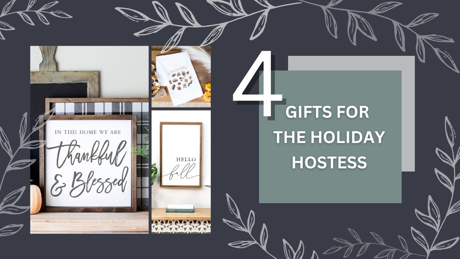 4 Decorative Gifts for the Holiday Hostess