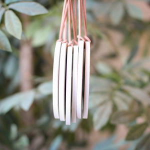 Side View. Customizable Ornament | Mountain Holiday Ornaments The WAREHOUSE Studio 