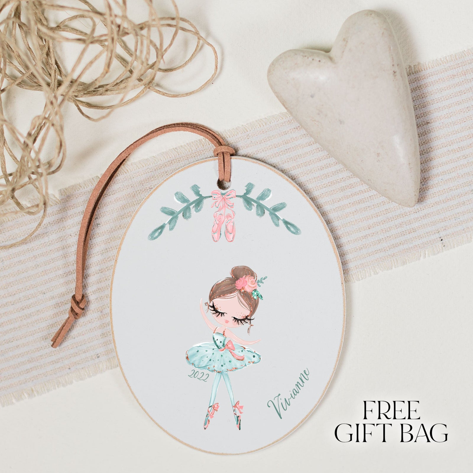 Customizable Ornament | Tiny Dancers Holiday Ornaments The WAREHOUSE Studio 