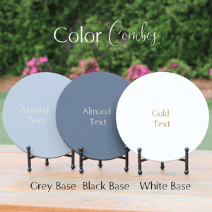 View of Colors. Family Name Sign | Custom Home Sign | Personalized Sign Decor The WAREHOUSE Studio 