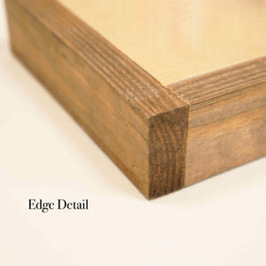 Corner View. Medium Wood Sign | Be Joyful In Hope Wood Signs The WAREHOUSE Studio 