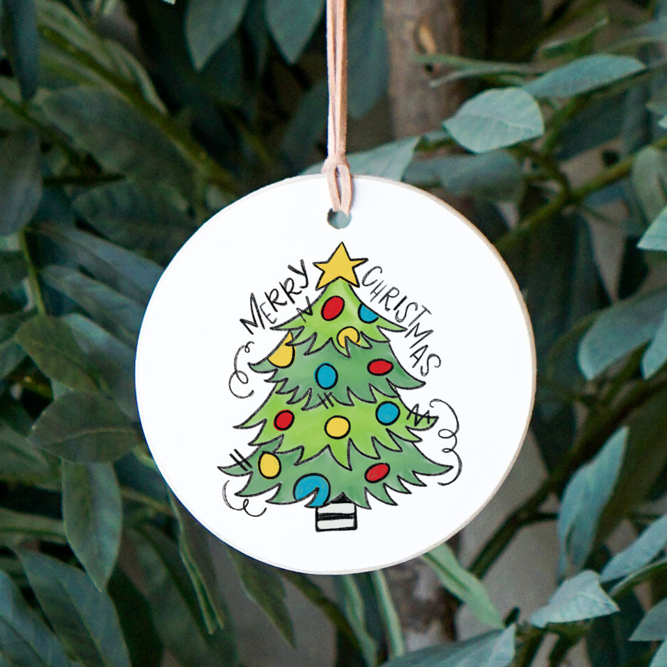 Front View. Ornament Ornament | Whimsy Tree | Christmas Holiday Ornaments The WAREHOUSE Studio 