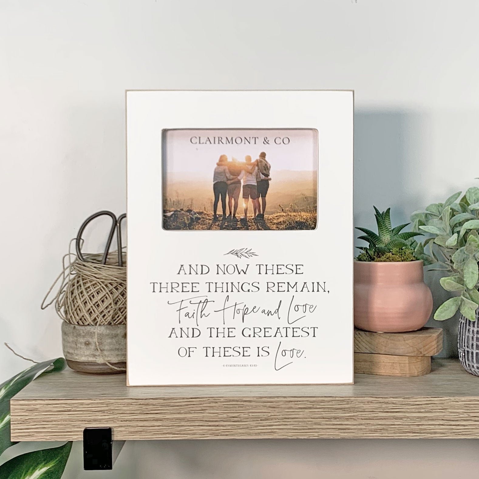 Front View. Picture Frame | Three Things That Remain Picture Frames The WAREHOUSE Studio 