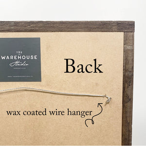 Back View. This is Us Sign | Family Sign | Large Sign | Rustic Sign Wood Signs The WAREHOUSE Studio 
